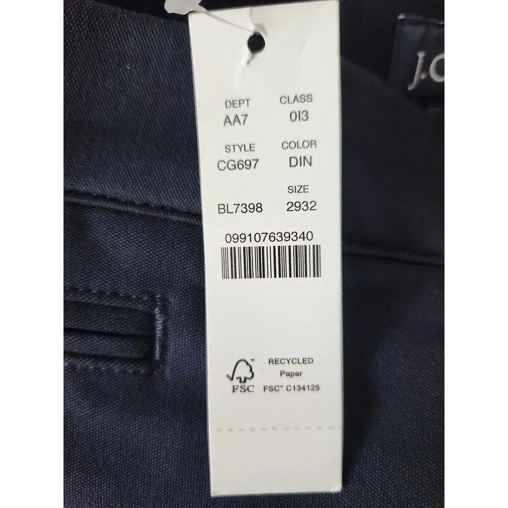 NWT J. Crew 770 Straight-Fit Tech Pant Black 29/32